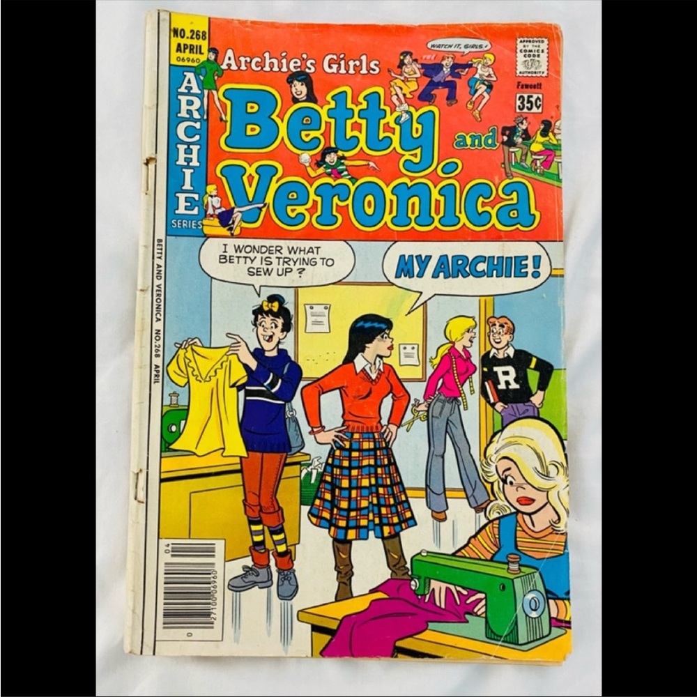 Archie’s Girls, Betty and Veronica #268 Comic Book